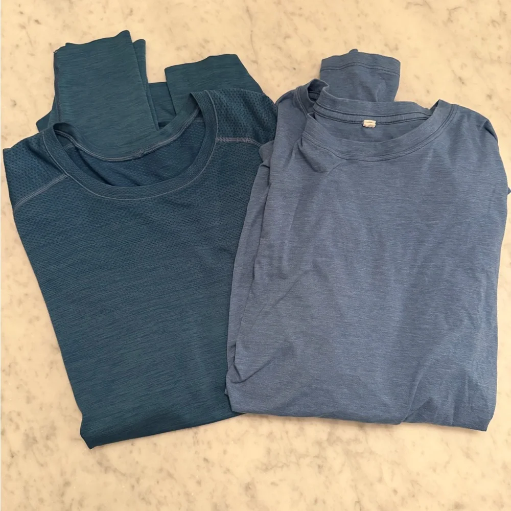 Pair of 2 lululemon men’s long sleeve tshirts - Picture 1 of 13